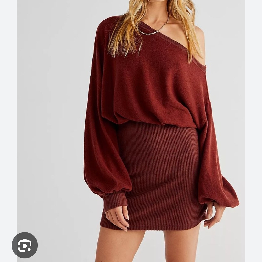 NWT Free People Last Call Mini Dress Size L